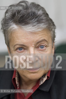 Dominique Manotti,French thriller writer. CREDIT Geraint Lewis
©Writer Pictures/Rosebud2