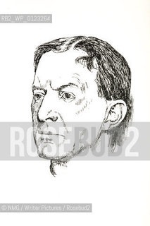 Walter de la Mare (1873-1956).Copyright©NMG/Writer Pictures/Rosebud2