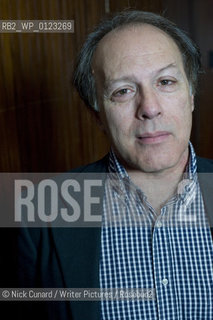 Javier Marias..copyright©Nick Cunard/Writer Pictures/Rosebud2