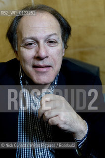 Javier Marias..copyright©Nick Cunard/Writer Pictures/Rosebud2