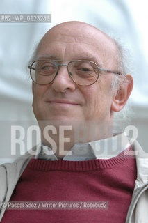 Greek crime writer Petros Markaris at the Edinburgh International Book Festival...Copyright©Pascal Saez/Writer Pictures/Rosebud2
