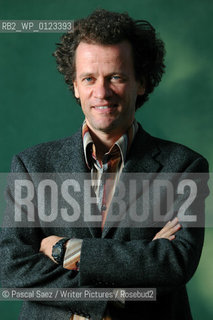Canadian writer Yann Martel, author of the Man Booker Prize-winning novel Life of Pi, at the Edinburgh International Book Festival 2007. ..Copyright©Pascal Saez/Writer Pictures/Rosebud2