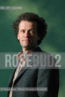 Canadian writer Yann Martel, author of the Man Booker Prize-winning novel Life of Pi, at the Edinburgh International Book Festival 2007. ..Copyright©Pascal Saez/Writer Pictures/Rosebud2