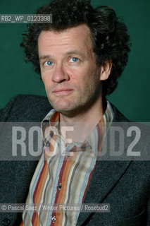 Canadian writer Yann Martel, author of the Man Booker Prize-winning novel Life of Pi, at the Edinburgh International Book Festival 2007. ..Copyright©Pascal Saez/Writer Pictures/Rosebud2