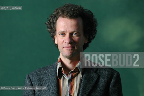 Canadian writer Yann Martel, author of the Man Booker Prize-winning novel Life of Pi, at the Edinburgh International Book Festival 2007. ..Copyright©Pascal Saez/Writer Pictures/Rosebud2