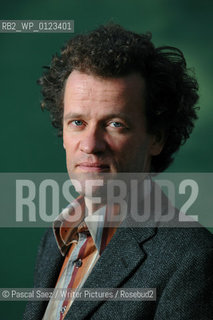 Canadian writer Yann Martel, author of the Man Booker Prize-winning novel Life of Pi, at the Edinburgh International Book Festival 2007. ..Copyright©Pascal Saez/Writer Pictures/Rosebud2