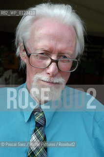 Writer Graham Dunstan Martin at the Edinburgh International Book Festival...Copyright©Pascal Saez/Writer Pictures/Rosebud2