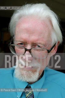 Writer Graham Dunstan Martin at the Edinburgh International Book Festival...Copyright©Pascal Saez/Writer Pictures/Rosebud2