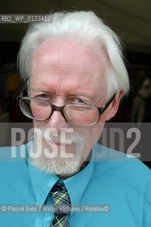 Writer Graham Dunstan Martin at the Edinburgh International Book Festival...Copyright©Pascal Saez/Writer Pictures/Rosebud2