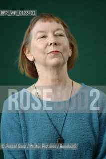 American writer  Valerie Martin, author of  Trespass, at the Edinburgh International Book Festival 2007. ..Copyright©Pascal Saez/Writer Pictures/Rosebud2