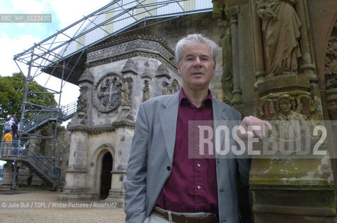 Author Roddy Martine at Rosslyn Chapel ..copyright©Julie Bull/TSPL/Writer Pictures/Rosebud2