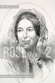 Harriet Martineau (1802-76).English writer..copyright©NMG/Writer Pictures/Rosebud2