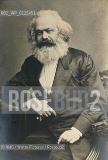 Karl Marx (1818- 83).Russian political thinker and writer..Copyright©NMG/Writer Pictures/Rosebud2