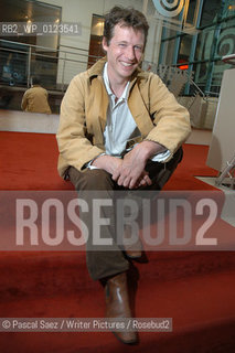 British writer Alexander Masters, author of Stuart - A life Backwards and winner of the Guardian First Book Award...The Debut Author festival at the Traverse theatre in Edinburgh....Copyright©Pascal Saez/Writer Pictures/Rosebud2