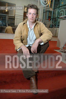 British writer Alexander Masters, author of Stuart - A life Backwards and winner of the Guardian First Book Award...The Debut Author festival at the Traverse theatre in Edinburgh....Copyright©Pascal Saez/Writer Pictures/Rosebud2
