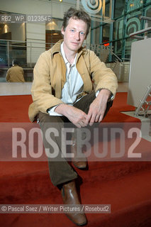 British writer Alexander Masters, author of Stuart - A life Backwards and winner of the Guardian First Book Award...The Debut Author festival at the Traverse theatre in Edinburgh....Copyright©Pascal Saez/Writer Pictures/Rosebud2