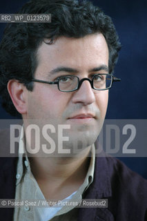 Lybian writer Hisham Matar, author of In The Country of Men, at the Edinburgh International Book Festival...Copyright©Pascal Saez/Writer Pictures/Rosebud2