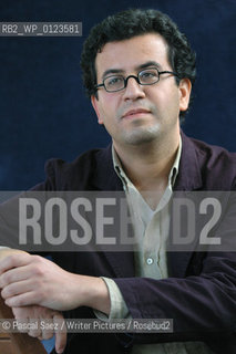 Lybian writer Hisham Matar, author of In The Country of Men, at the Edinburgh International Book Festival...Copyright©Pascal Saez/Writer Pictures/Rosebud2