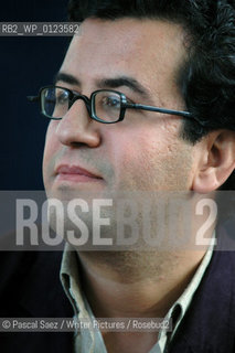 Lybian writer Hisham Matar, author of In The Country of Men, at the Edinburgh International Book Festival...Copyright©Pascal Saez/Writer Pictures/Rosebud2