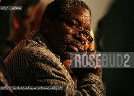 African writer and journalist John Matshikiza at the Mail and Guardians critical thinking forum 2007..Copyright©Oupa Nkosi/Mail&Guardian/Writer Pictures/Rosebud2