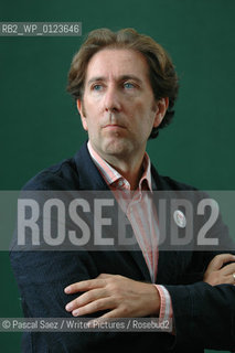 American writer  D T Max, author of  The Family That Couldnt Sleep, at the Edinburgh International Book Festival 2007. ..Copyright©Pascal Saez/Writer Pictures/Rosebud2