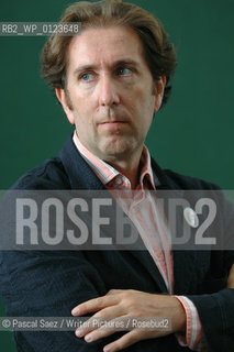 American writer  D T Max, author of  The Family That Couldnt Sleep, at the Edinburgh International Book Festival 2007. ..Copyright©Pascal Saez/Writer Pictures/Rosebud2