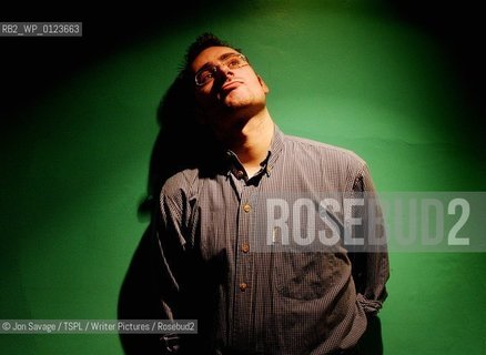Douglas Maxwell, playwright .  .copyright©Jon Savage/TSPL/Writer Pictures/Rosebud2