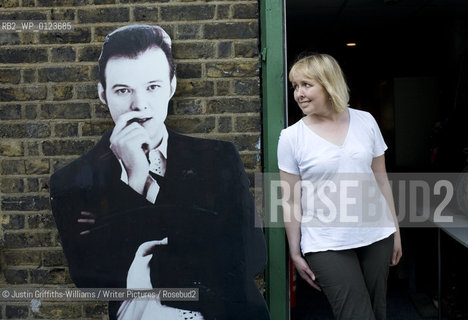 Grace Maxwell, partner of musician Edwyn Collins pictured at their recording studios in London ..copyright©Justin Griffiths-Williams/Writer Pictures/Rosebud2