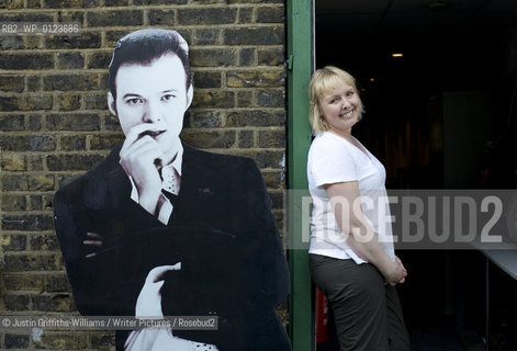 Grace Maxwell, partner of musician Edwyn Collins pictured at their recording studios in London ..copyright©Justin Griffiths-Williams/Writer Pictures/Rosebud2