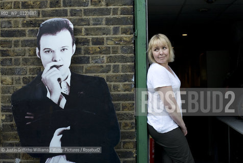 Grace Maxwell, partner of musician Edwyn Collins pictured at their recording studios in London ..copyright©Justin Griffiths-Williams/Writer Pictures/Rosebud2