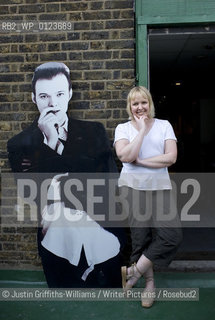 Grace Maxwell, partner of musician Edwyn Collins pictured at their recording studios in London ..copyright©Justin Griffiths-Williams/Writer Pictures/Rosebud2