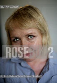 Grace Maxwell who has written a book titled Falling anf Laughing: The restoration of Edwyn Collins. .It is  about her husband, former Orange Juice frontman Edwyn Collins who had a double stroke in 2005..©..Rosie Hallam/Writer Pictures/Rosebud2