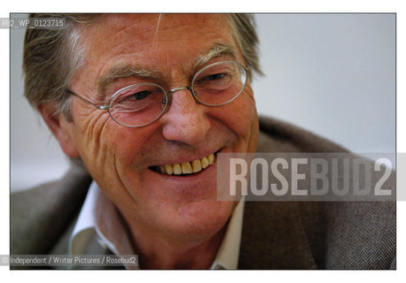 Peter Mayle, author photographed in the Dukes Hotel, London.. .copyright©Independent/Writer Pictures/Rosebud2
