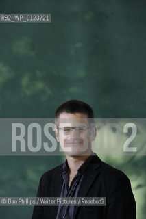 Matt McAllester, British author and Pulitzer Prize-winning journalist, at the Edinburgh International Book Festival, Edinburgh, UK, August 15, 2010...copyright©Dan Phillips/Writer Pictures/Rosebud2