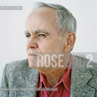 Undated publicity photo of Cormac McCarthy ,  US author..Copyright©Derek Shapton/Knopf/Writer Pictures/Rosebud2