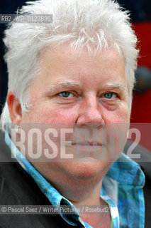 14 August 2004 - Edinburgh, UK - Scottish crime writer Val McDermid .at the Edinburgh International Book Festival ..©Pascal Saez/Writer Pictures/Rosebud2