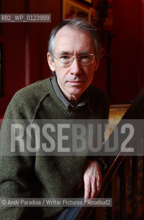 Ian McEwan, Author..Copyright©Andy Paradise/Writer Pictures/Rosebud2