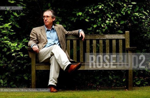 Writer Ian McEwan at his home in Oxford...copyright©John Lawrence/Writer Pictures/Rosebud2
