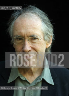 Ian McEwan, British Novelist and Writer. ..copyright©Geraint Lewis/Writer Pictures/Rosebud2
