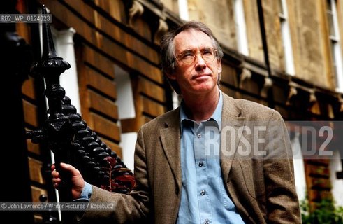 Writer Ian McEwan at his home in Oxford...copyright©John Lawrence/Writer Pictures/Rosebud2