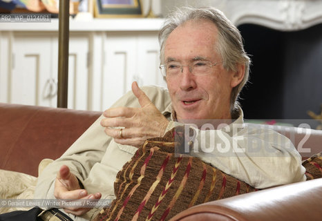 Ian McEwan, British author, in London, September 1, 2010..Copyright©Geraint Lewis/Writer Pictures/Rosebud2