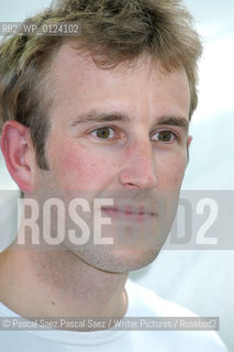 British writer Robert Macfarlane.at the Edinburgh International book Festival 2004..Copyright©Pascal Saez.Pascal Saez/Writer Pictures/Rosebud2