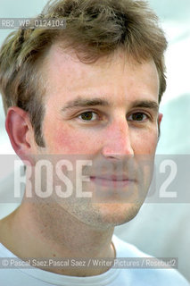 British writer Robert Macfarlane.at the Edinburgh International book Festival 2004..Copyright©Pascal Saez.Pascal Saez/Writer Pictures/Rosebud2