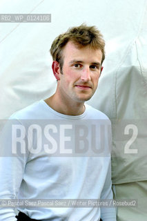 British writer Robert Macfarlane.at the Edinburgh International book Festival 2004..Copyright©Pascal Saez.Pascal Saez/Writer Pictures/Rosebud2