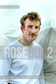 British writer Robert Macfarlane.at the Edinburgh International book Festival 2004..Copyright©Pascal Saez.Pascal Saez/Writer Pictures/Rosebud2