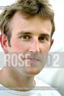 British writer Robert Macfarlane.at the Edinburgh International book Festival 2004..Copyright©Pascal Saez.Pascal Saez/Writer Pictures/Rosebud2