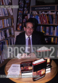 American businessman turned author Dennis Levine photographed in 1992....Copyright©David McGill/Writer Pictures/Rosebud2