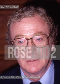 British actor Michael Caine photographed in 1992 at the launch of his autobiography....Copyright©David McGill/Writer Pictures/Rosebud2
