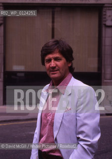 British author and broadcaster Melvyn Bragg photographed in 1992....Copyright©David McGill/Writer Pictures/Rosebud2