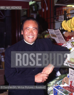 Chef, broadcaster & author Ken Hom photographed in Janaury 1996....Copyright©David McGill/Writer Pictures/Rosebud2